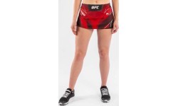 UFC Venum Authentic Fight Night sieviešu svārki-šorti – sarkani