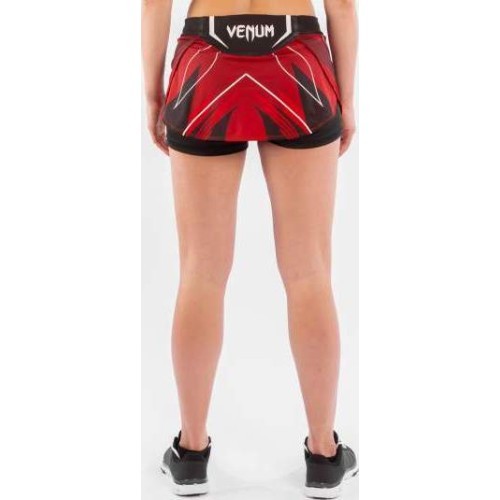 UFC Venum Authentic Fight Night sieviešu svārki-šorti – sarkani