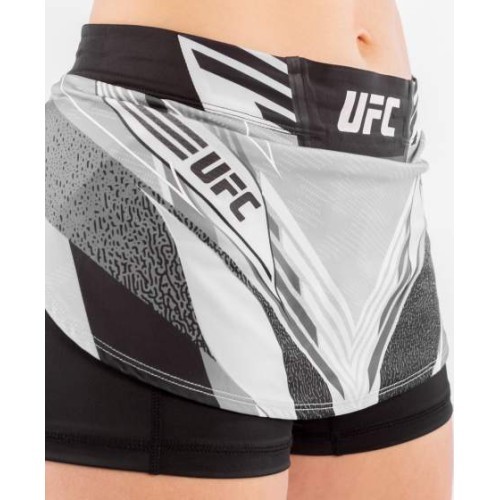 UFC Venum Authentic Fight Night sieviešu skorts, balts