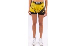 UFC Venum Authentic Fight Night Women's Shorts - Short Fit - Yellow