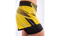 UFC Venum Authentic Fight Night Women's Shorts - Short Fit - Yellow