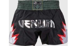 Шорты для тайского бокса Venum Inferno - Deep Black/Khaki