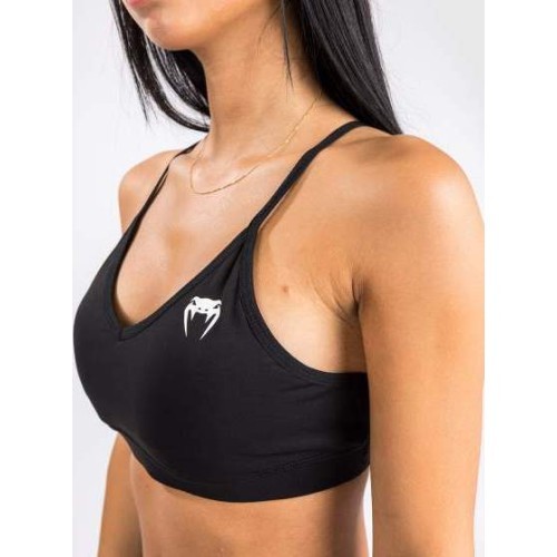 Sporta krūšturis Venum Essential Low Impact, melns