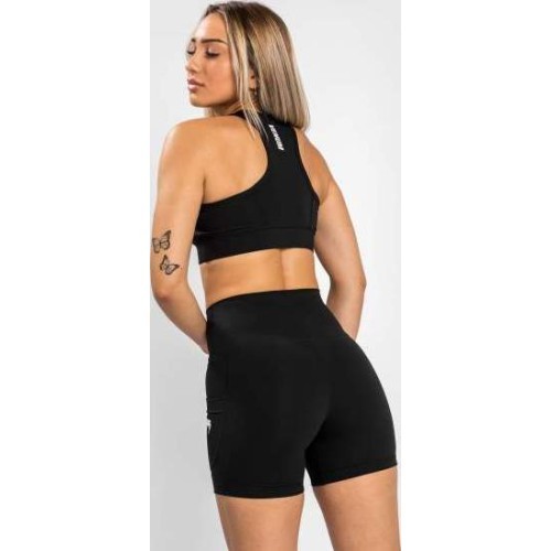 Venum Essential Medium Impact sporta krūšturi, melni