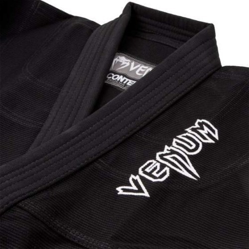 Venum Contender bērnu BJJ kimono (ar bezmaksas baltu jostu) – melns