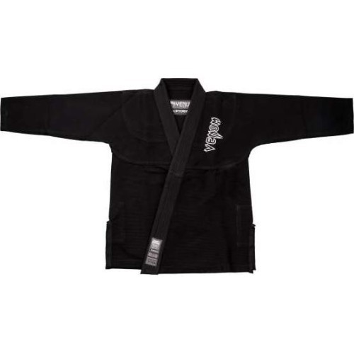 Venum Contender bērnu BJJ kimono (ar bezmaksas baltu jostu) – melns