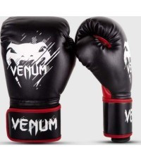 Боксёрские перчатки Venum Contender Kids - Black/Red