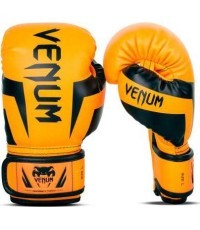 Venum Elite boksa cimdi bērniem - Ekskluzīvi - Fluo oranžs