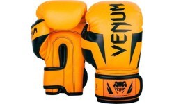 Venum Elite bērnu boksa cimdi - Exclusive - fluorescējoši oranži