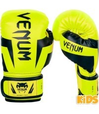 Venum Elite boksa cimdi bērniem - Ekskluzīvi - Fluo dzelteni