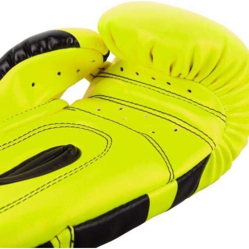 Bērnu boksa cimdi Venum Elite - Exclusive - fluorescējoši dzelteni