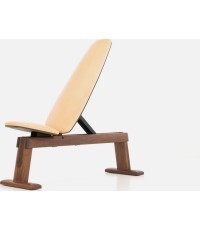 Treniņu sols NOHrD Walnut, īsta āda, dabīgs