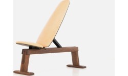 Treniņu sols NOHrD Walnut, īsta āda, dabīgs