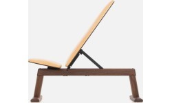 Treniņu sols NOHrD Walnut, īsta āda, dabīgs