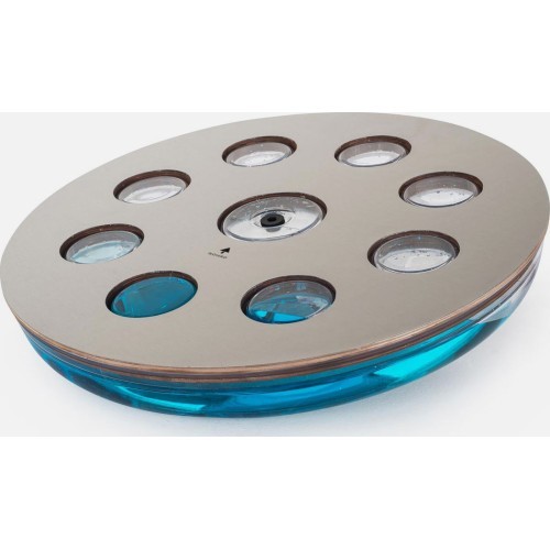Balance Board with Water NOHrD Eau-Me Board Stainless Steel