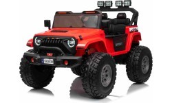Elektromobilis Extreme Sport 4x4, sarkans, divvietīgs
