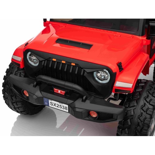 Электромобиль Extreme Sport 4x4, красный, двухместный