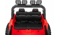 Elektromobilis Extreme Sport 4x4, sarkans, divvietīgs
