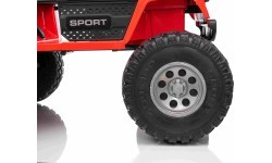 Электромобиль Extreme Sport 4x4, красный, двухместный