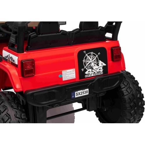 Extreme Sport 4x4 Vehicle Variable Size Red