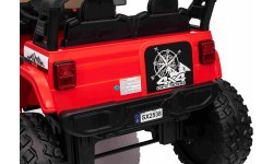 Электромобиль Extreme Sport 4x4, красный, двухместный