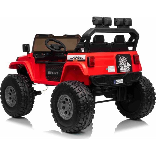 Extreme Sport 4x4 Vehicle Variable Size Red
