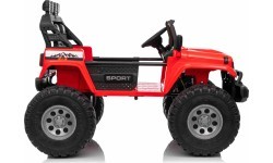 Электромобиль Extreme Sport 4x4, красный, двухместный