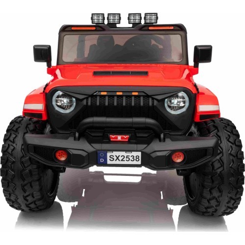 Электромобиль Extreme Sport 4x4, красный, двухместный