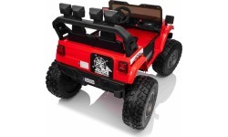 Электромобиль Extreme Sport 4x4, красный, двухместный