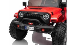 Электромобиль Extreme Sport 4x4, красный, двухместный