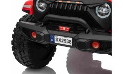 Elektromobilis Extreme Sport 4x4, sarkans, divvietīgs