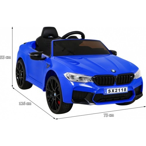 Детский электромобиль BMW M5 Drift синий