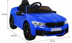 BMW M5 Drift zils elektriskais bērnu auto
