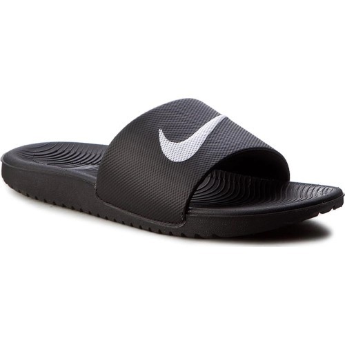 Nike čības pusaudžiem Kawa Slide Black 819352 001