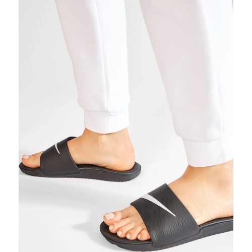 Nike čības pusaudžiem Kawa Slide Black 819352 001