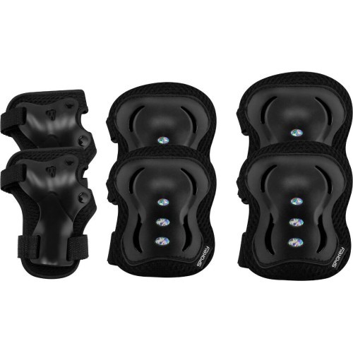 Детский комплект защиты для коленей, запястий и локтей Spokey Shield