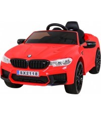 Elektromobilis BMW M5 Drift, sarkans