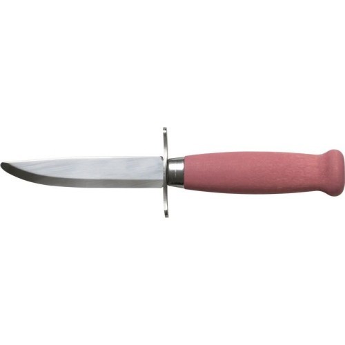 Нож Morakniv Scout 39 Safe из нержавеющей стали, розовый