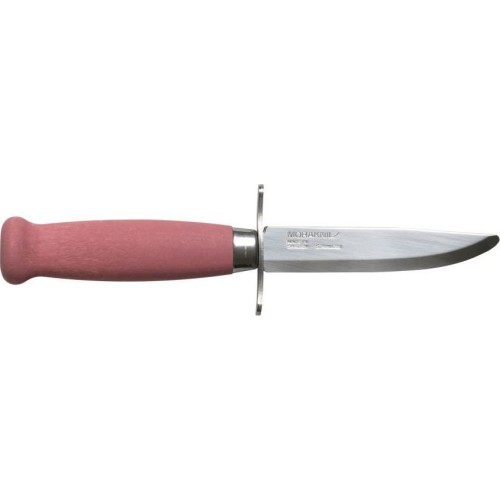 Нож Morakniv Scout 39 Safe из нержавеющей стали, розовый