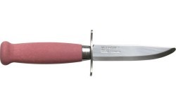 Нож Morakniv Scout 39 Safe из нержавеющей стали, розовый