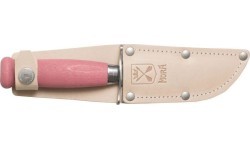 Нож Morakniv Scout 39 Safe из нержавеющей стали, розовый