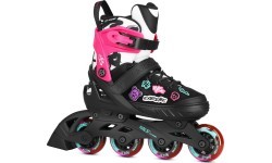 Skrituļslidas Nils Extreme Vibe NA2053A rozā, izmērs XS (29-32) - NA2053A ŁYŻWOROLKI VIBE RÓŻOWE ROZM. XS(29-32) NILS EXTREME