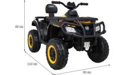 Quad XT-SPEED 4x4 Yellow