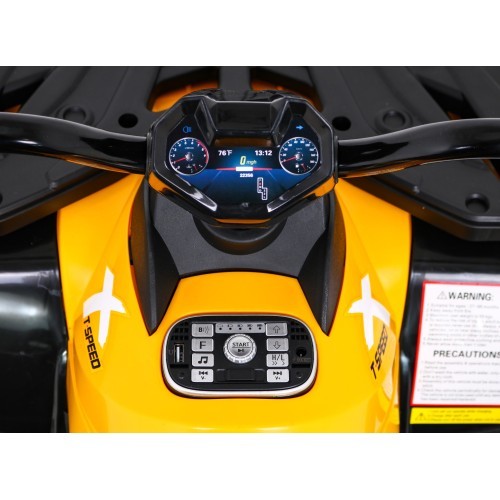 Квадроцикл XT-SPEED 4x4, жёлтый