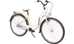 Двиратис AZIMUT Vintage 28" 3-скоростной 2023 бело-кремовый матовый