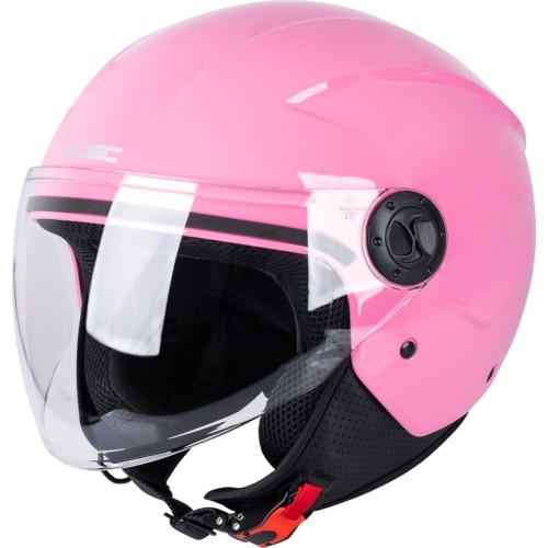 Atvērta tipa motocikla ķivere W-TEC Bareiro Fuchsia