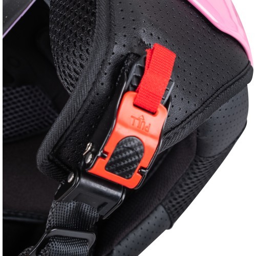 Atvērta tipa motocikla ķivere W-TEC Bareiro Fuchsia