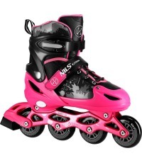 NA18137A IN-LINE SKATES PINK РАЗМЕР S(31-34) NILS EXTREME - ROXY