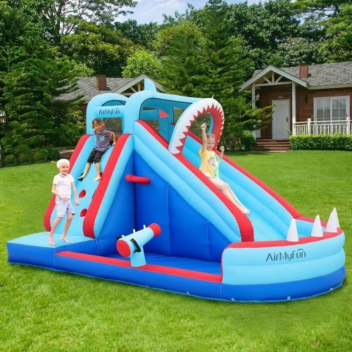 Piepūšamā atrakciju pils AirMyFun Shark 83046