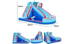 Piepūšamā atrakciju pils AirMyFun Shark 83046